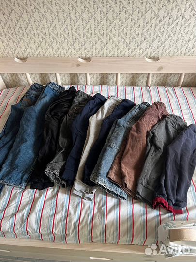 Большой мешок вещей на мальчика с 98 по 128