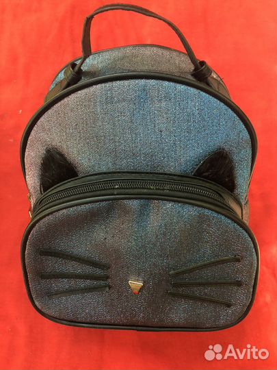 Рюкзак для девочки с пайетками