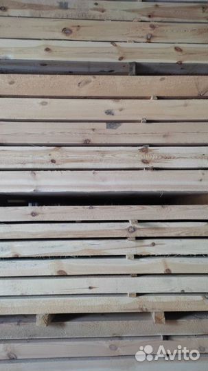 Обрезная доска 40х150 из хвои от производителя