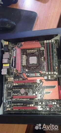 Intel i7-2600K + ASRock Fatal1ty P67 Professional