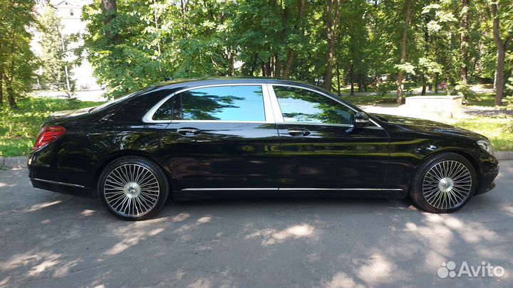 Аренда Мерседес Майбах с водителем. Трансфер