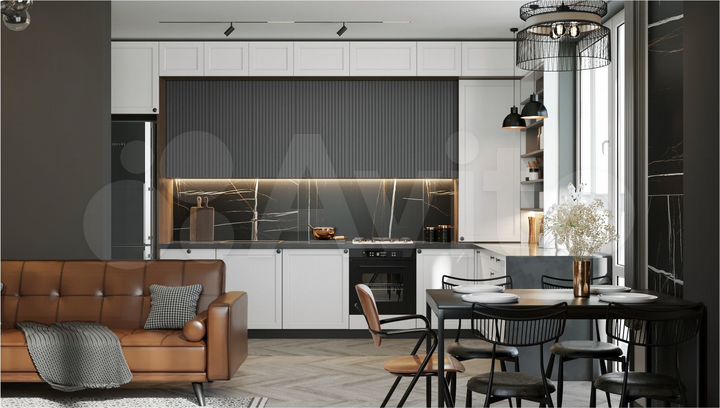 2-к. квартира, 44,6 м², 9/25 эт.