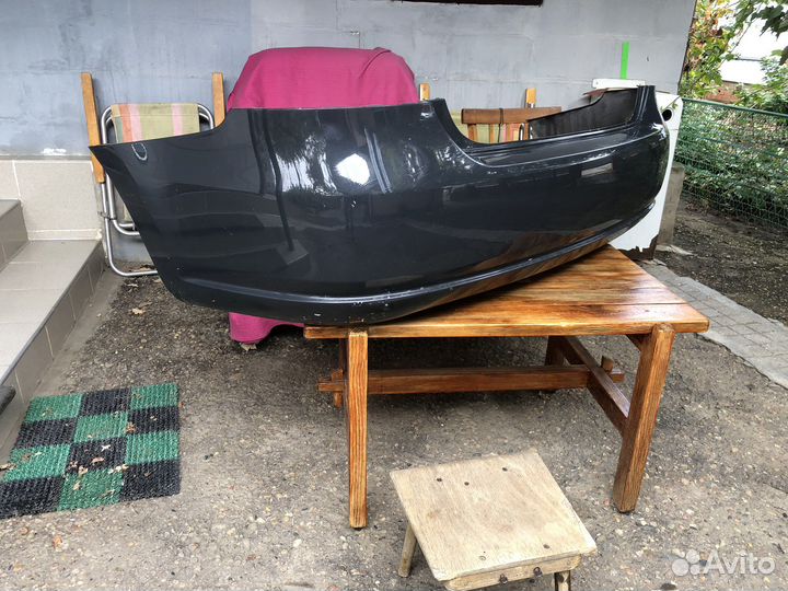 Задний бампер на volkswagen polo 5