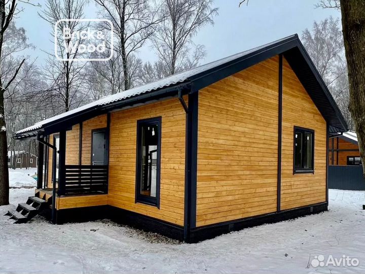 Каркасный дом под ключ Строительство