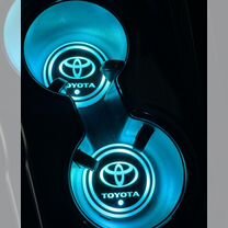 Подсветка подстаканников Toyota 2шт