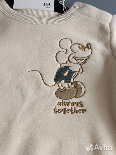 Свитшот флис и джоггеры c&a 74.80