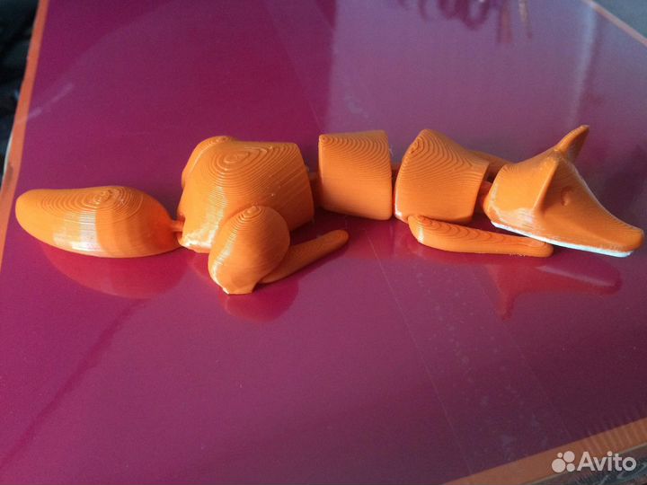 Лисичка с подвижным телом