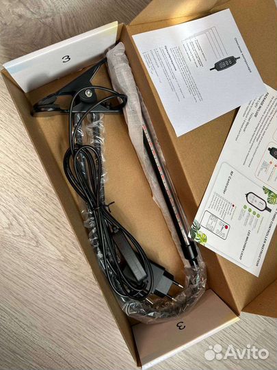 Новая ультрафиолетовая лампа для рассады, шт