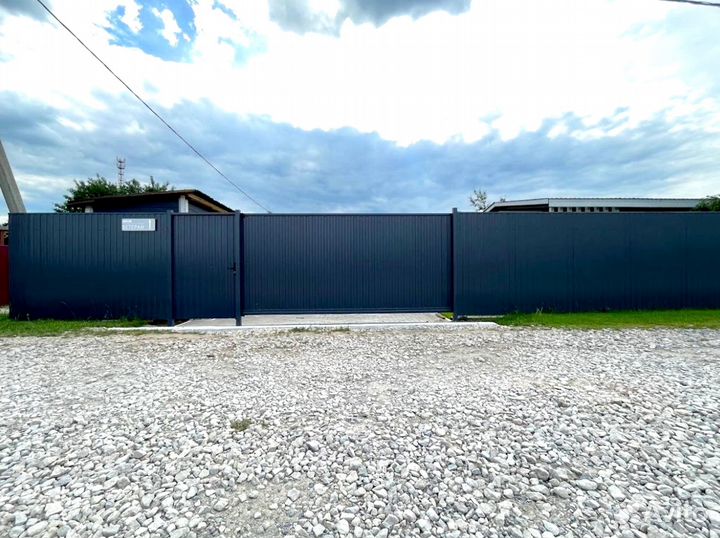 Забор из профнастила-бесплатный замер