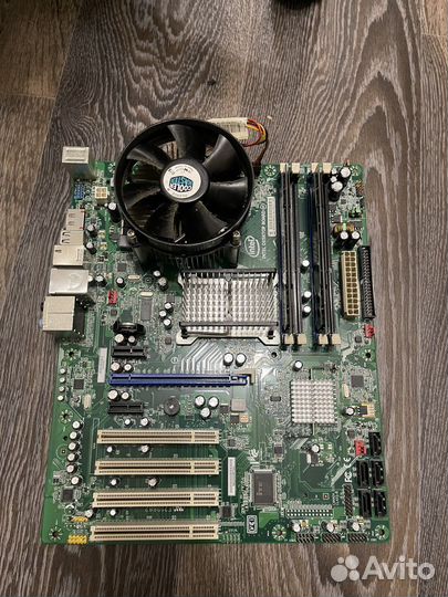 Комплект материнская плата процессор память