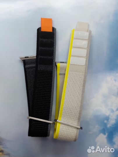 Ремешок для apple watch тканевый на липучке