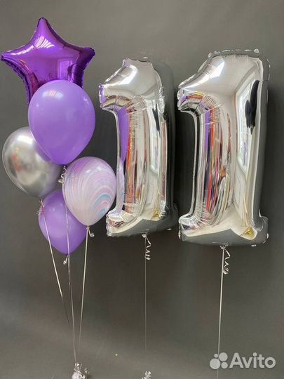Воздушные шары, гелиевые шарики с доставкой 24/7