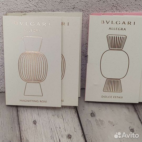 Bvlgari allegra пробники 1.5мл