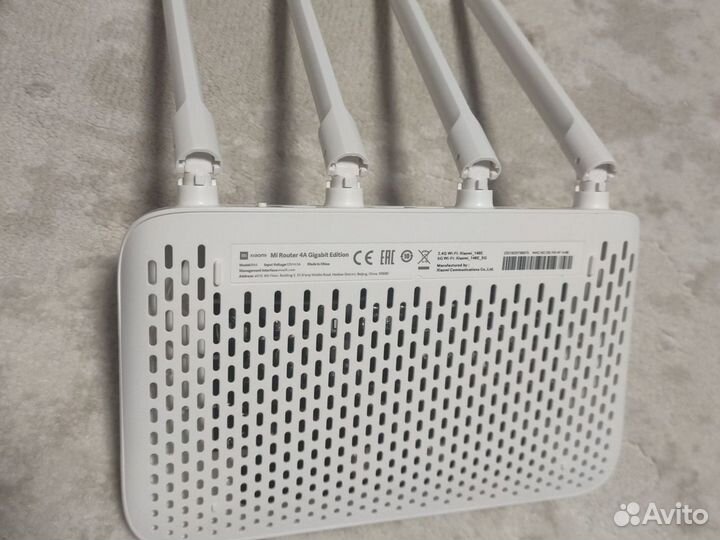 Роутер Xiaomi MiRouter 4A Gigabit edition