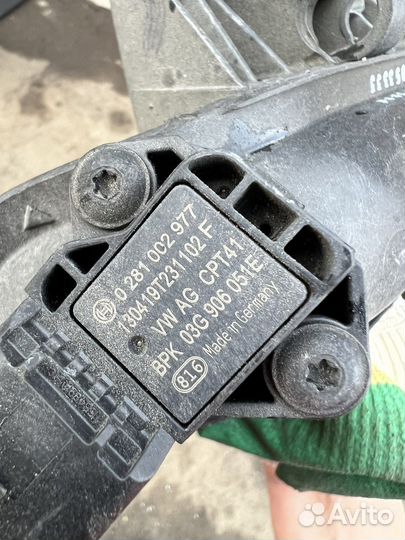 Патрубок интеркулера Audi Q5 8R рестайлинг