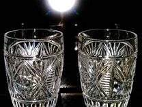 Хрустальные стаканы для напитков, Bohemia (ЧССР)
