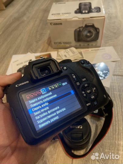 Фотоаппарат Canon 1200d kit 18-55 Шикарный