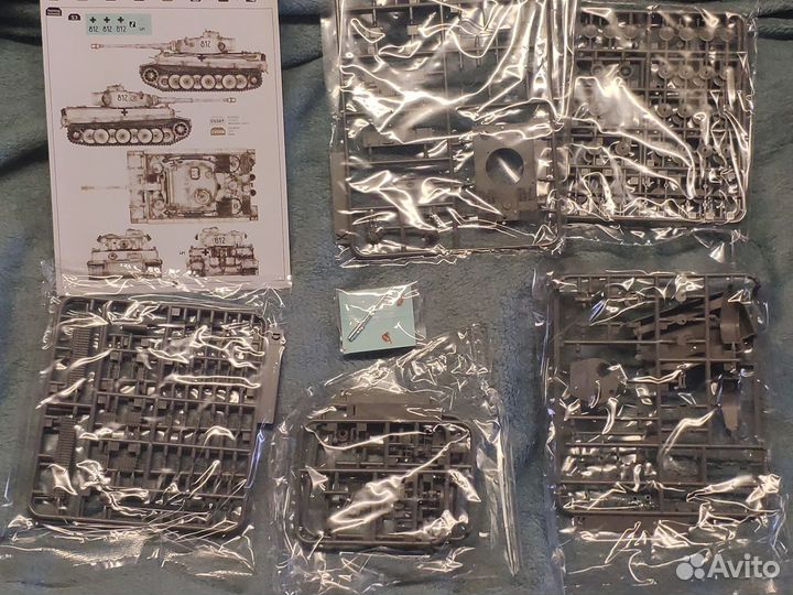 Сборная модель Tiger I early. Border 1/72