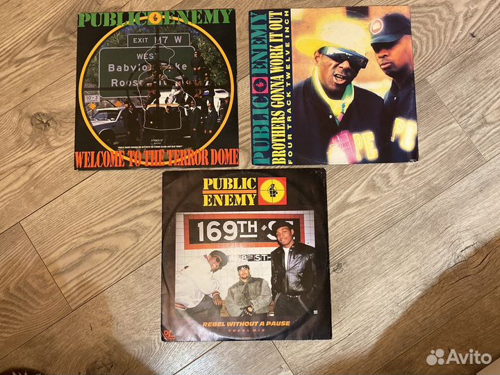 Public Enemy maxi-singles 12’’