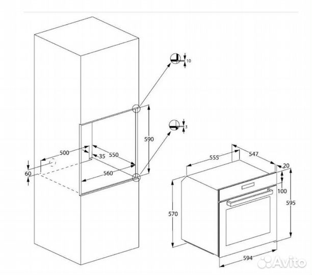 Духовой шкаф Beko bbir13300XC черный