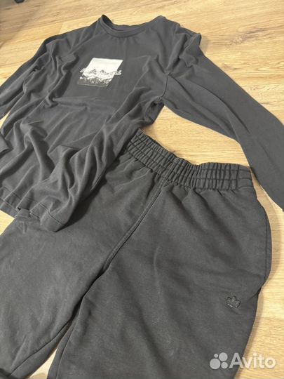 Спортивные штаны adidas женские и лонгслив