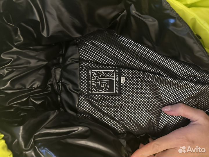 Пуховик для девочки gnk