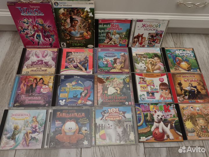 CD Диски Детские и для подростков Игры