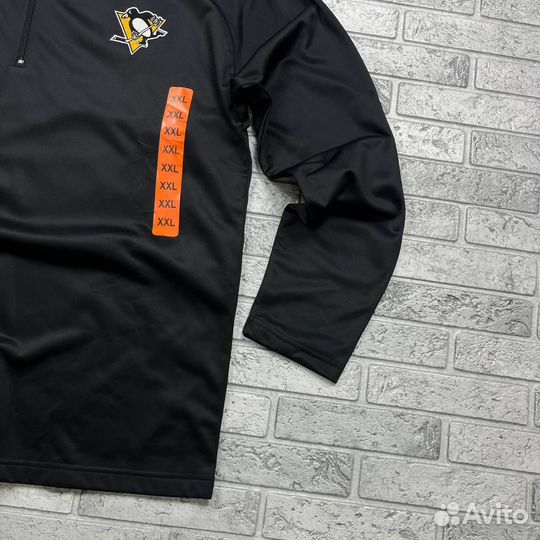 Кофта / Джемпер Pittsburgh Penguins NHL 1/4 Zip