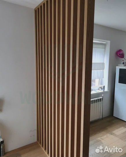 Интеръерные реечные перегородки