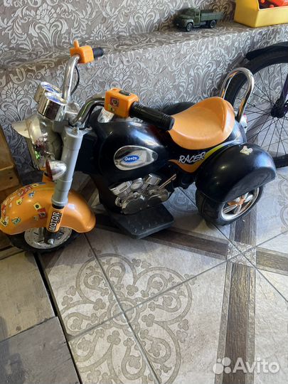 Детский мотоцикл на аккумуляторе бу