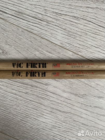 Барабанные палочки vic firth 2b