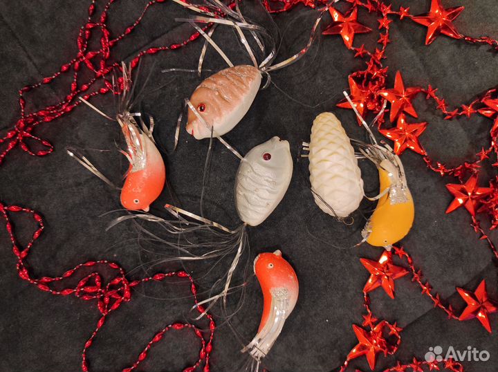 Елочные игрушки СССР