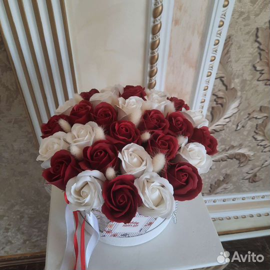 Ароматные мыльные розы