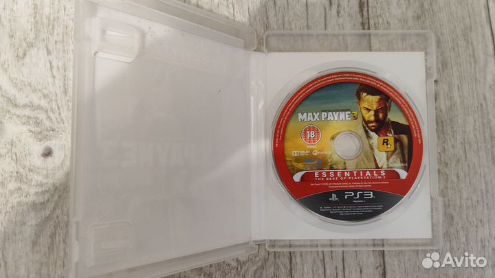 Диск для PS3 Max Payne 3