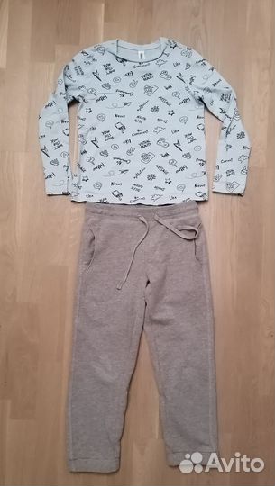 Вещи пакетом на девочку 134см