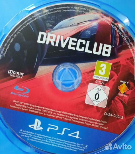 Driveclub ps4