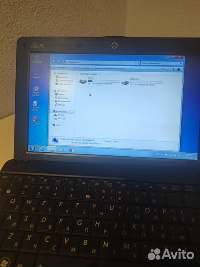 Нетбук asus eee pc