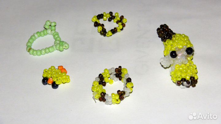 Колечки из бисера