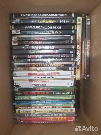 Новое Двд много Сериалы, детективы, криминальные