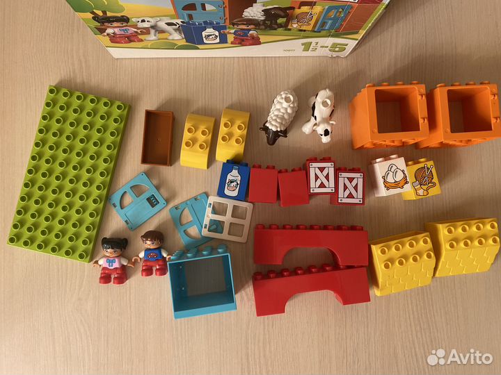 Конструктор Lego Duplo 10617 Моя первая ферма