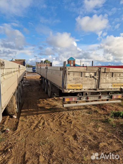 Полуприцеп бортовой Krone SDP27, 2002