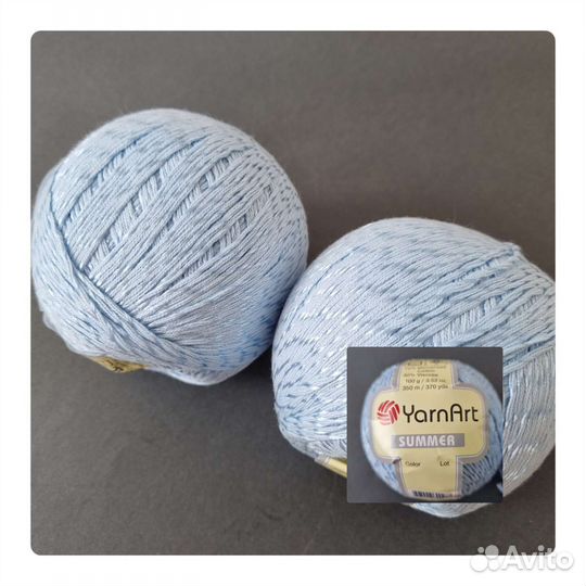 Пряжа Нитки для вязания Yarnart Summer