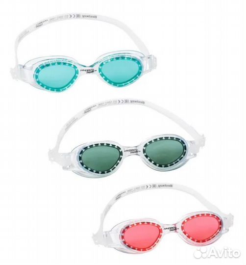 Очки для плавания bestway 21063 IX-500, от 7 лет