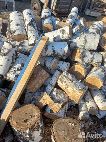 Дрова колотые, чурками