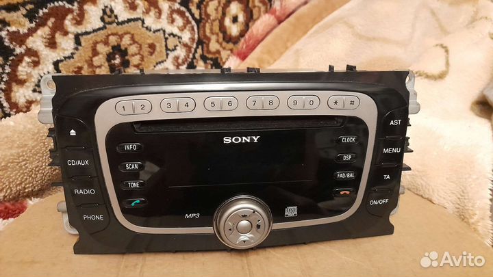 Магнитола sony ford
