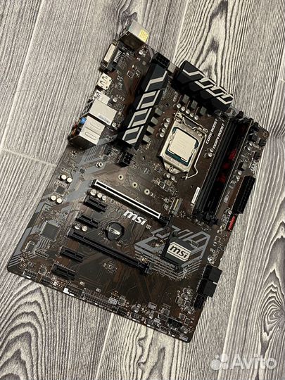 Материнка Z370 + блок питания