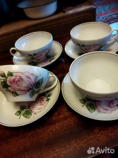 Чайные пары Дулево