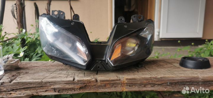 Фара kawasaki zx6r (636) 2013