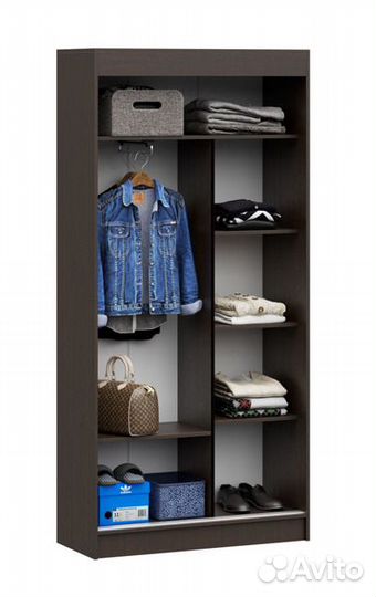 Шкаф-купе Евро венге