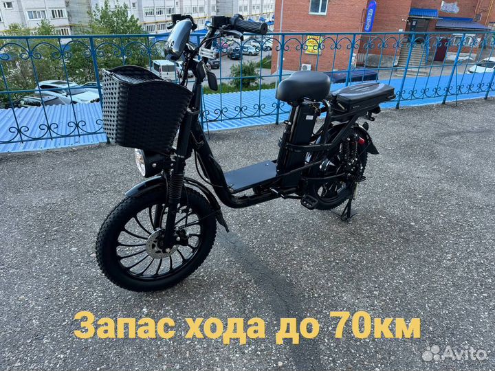 Электровелосипед Монстр Black Edition Pro 20D